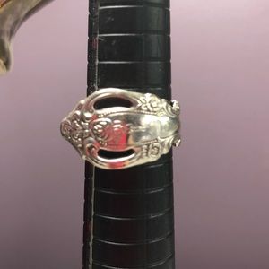 Sterling Silver Spoon Ring